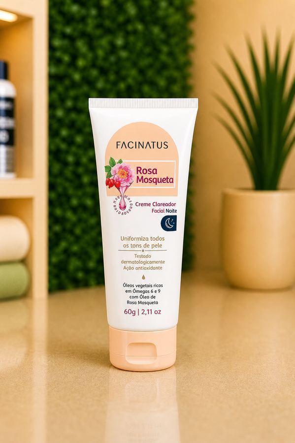 CREME FACIAL NOITE ROSA MOSQUETA 60G
