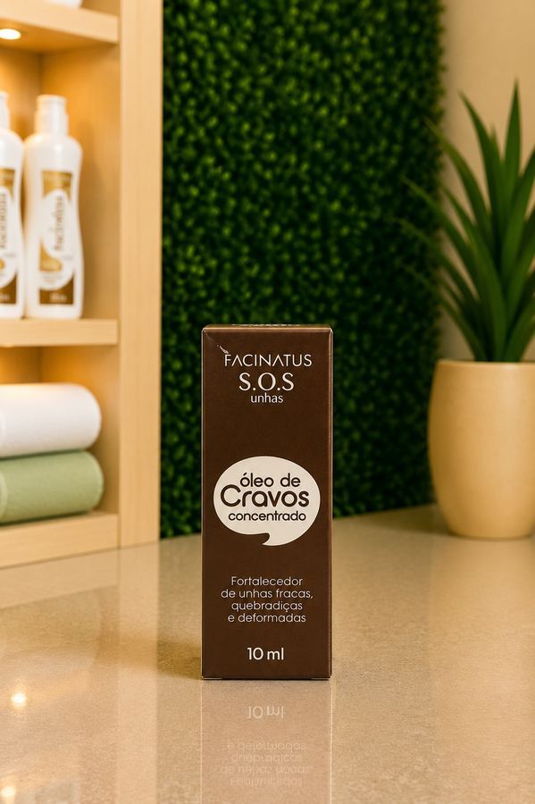 ÓLEO DE CRAVOS P/ UNHAS SOS 10ML