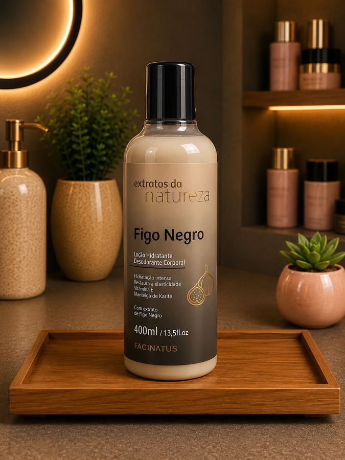 HIDRATANTE DESODORANTE CORPORAL FEMININO FIGO NEGRO 400ML