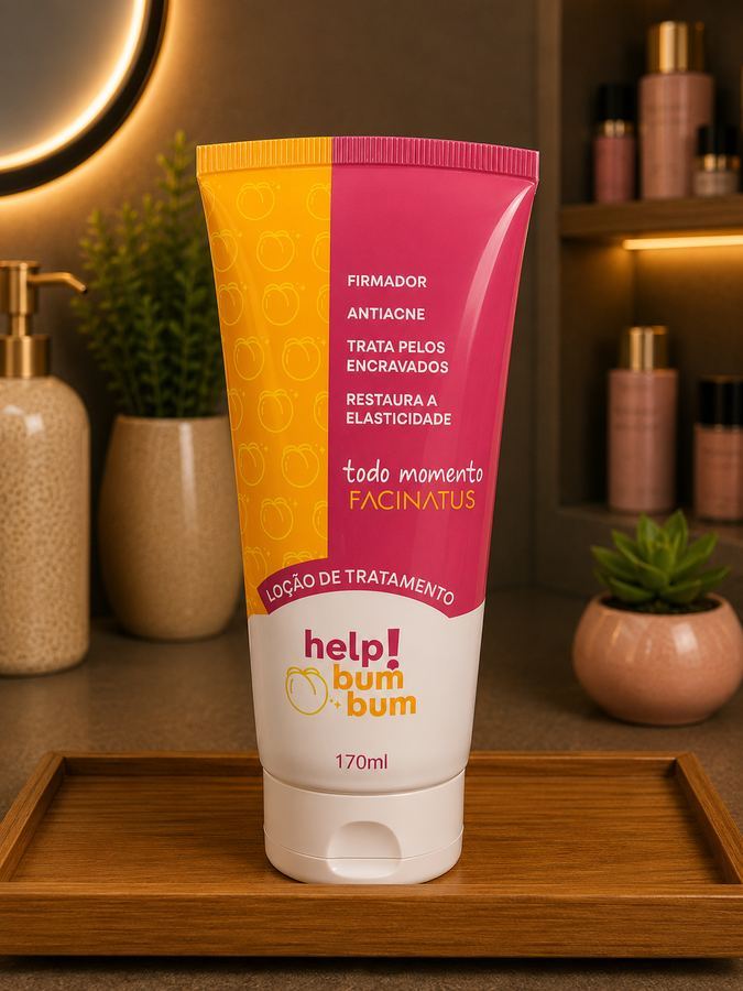 LOÇÃO DE TRATAMENTO HELP BUMBUM  170ML