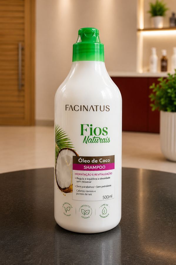 SHAMPOO ÓLEO DE COCO 500ML