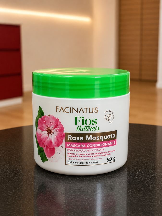 MÁSCARA CONDICIONANTE ROSA MOSQUETA 500G