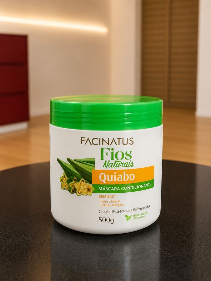 MÁSCARA CONDICIONANTE QUIABO 500G