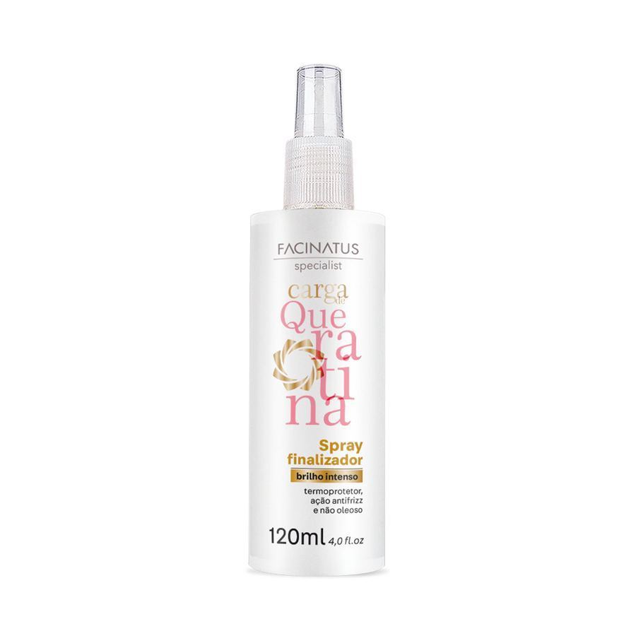 SPRAY FINALIZADOR CARGA QUERATINA 120ML