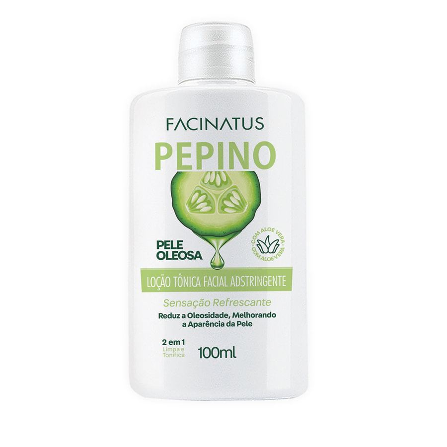 LOÇÃO TÔNICA PEPINO FACIAL  100ML