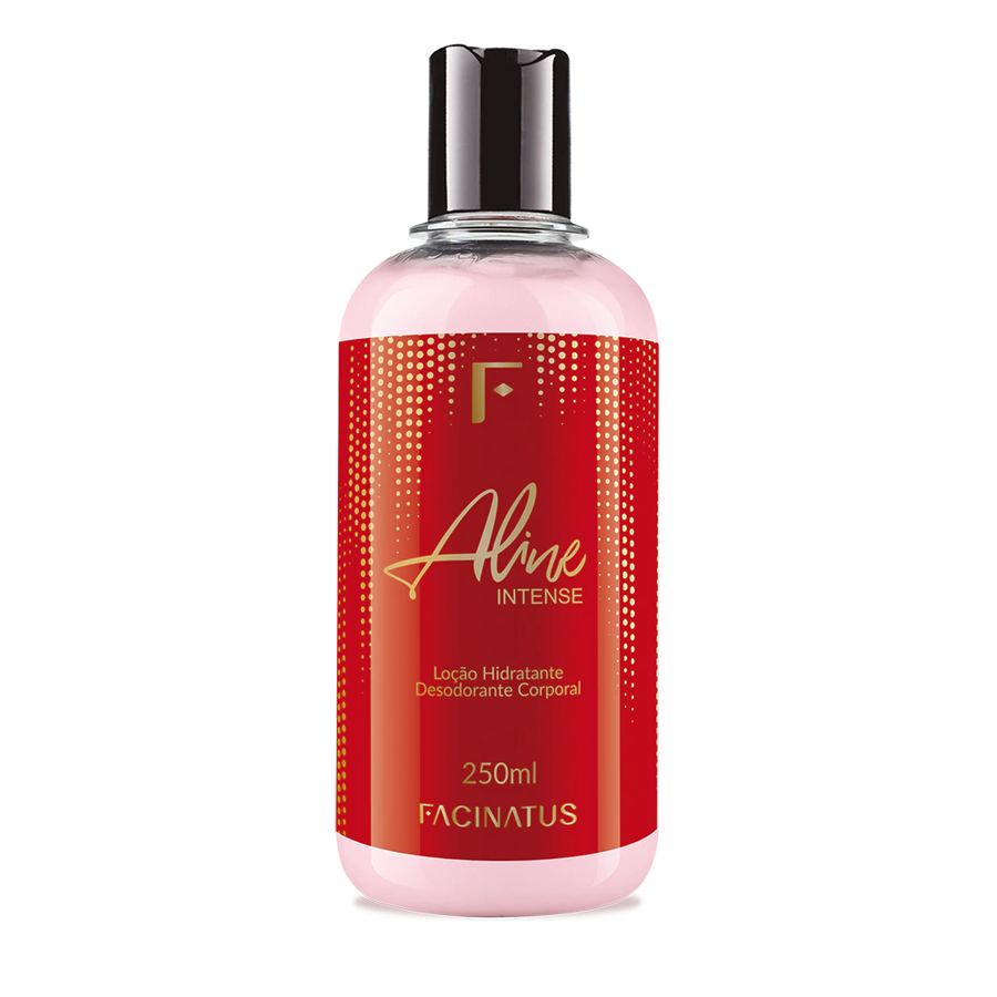 ALINE INTENSE LOÇÃO HIDRATANTE CORPORAL FEMININA 250ML