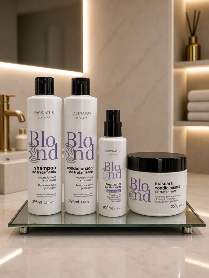 KIT BLOND (SHAMPOO+CONDICIONADOR+FINALIZADOR)