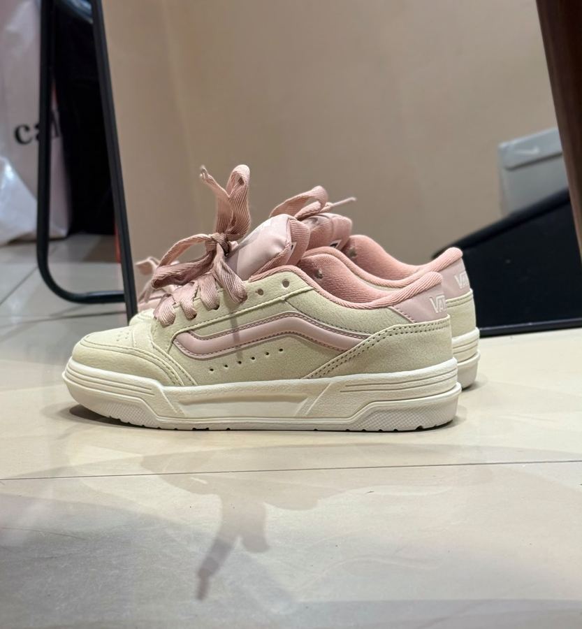 Tênis Vans Hylane Manteiga/Rosa