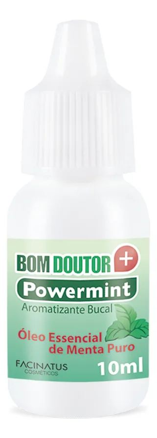 Óleo Aromatizante Bucal Powermint Bom Doutor 10ml