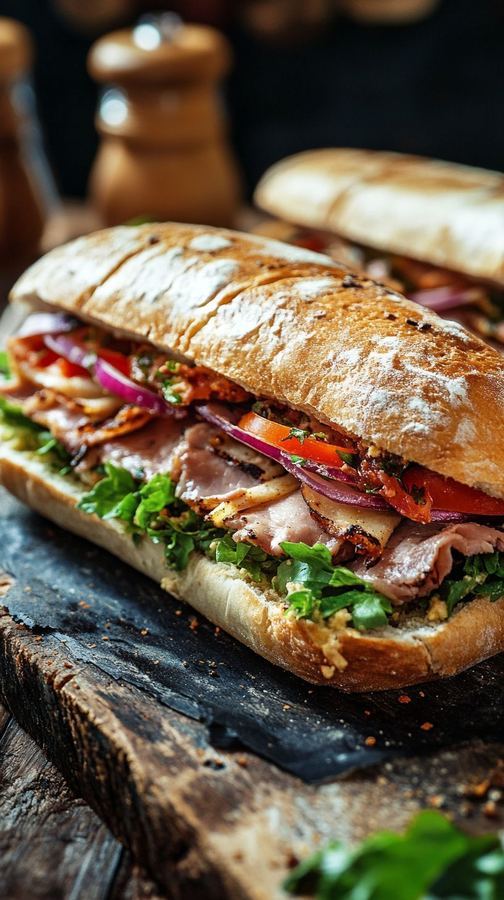 Sanduíche Baguetes Super Filé