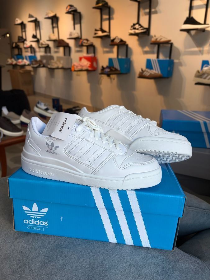 Tênis Adidas Forúm branco/branco