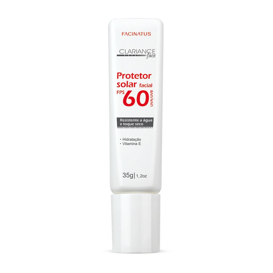 Protetor Solar Facial FPS 60 Clariance Face 35g
