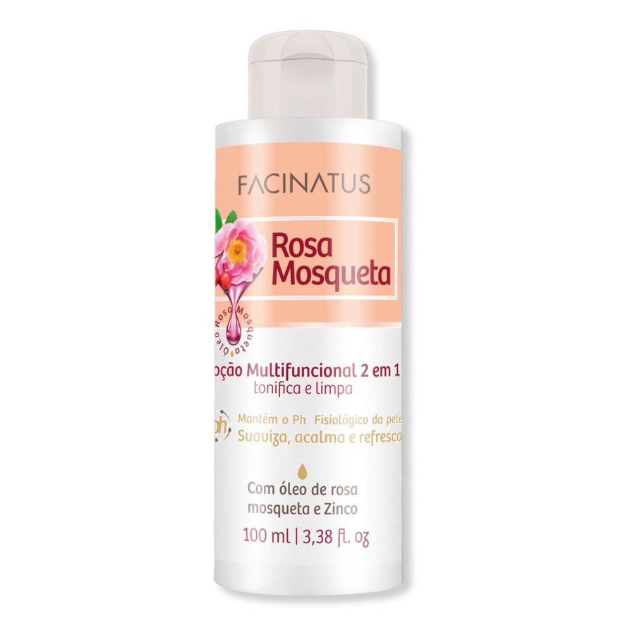 Loção Multifuncional 2 Em 1 Rosa Mosqueta 100ml
