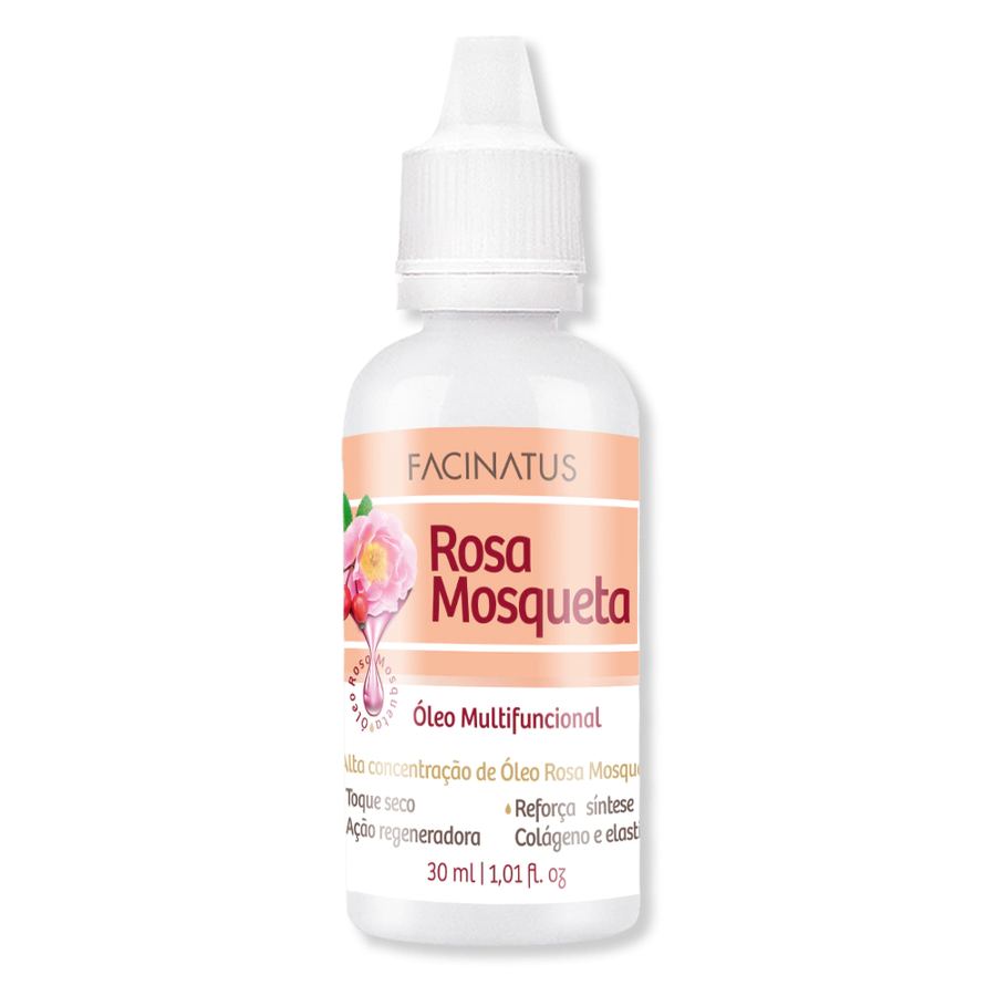 Óleo Multifuncional 2 Em 1 Rosa Mosqueta 30ml