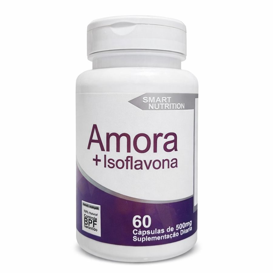 Amora + Isoflavona – 60 Cápsulas (500mg)