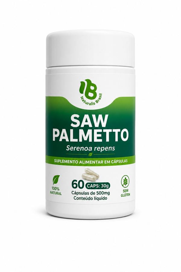 Saw Palmetto (Serenoa repens) 60 Cápsulas (500mg)